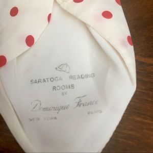 Dominique France Saratoga Reading Rooms Silk Tie